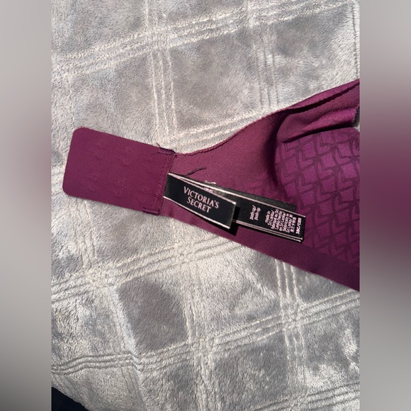 Victoria Secret push up bra 38C burgundy color - Picture 5 of 8